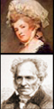 InteLex Past Masters logo, with decorative images of Past Masters authors